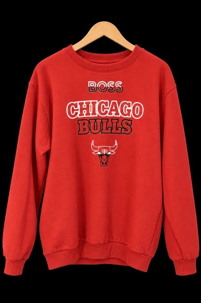 Moletom Sem Capuz Chicago BULLS BOSS