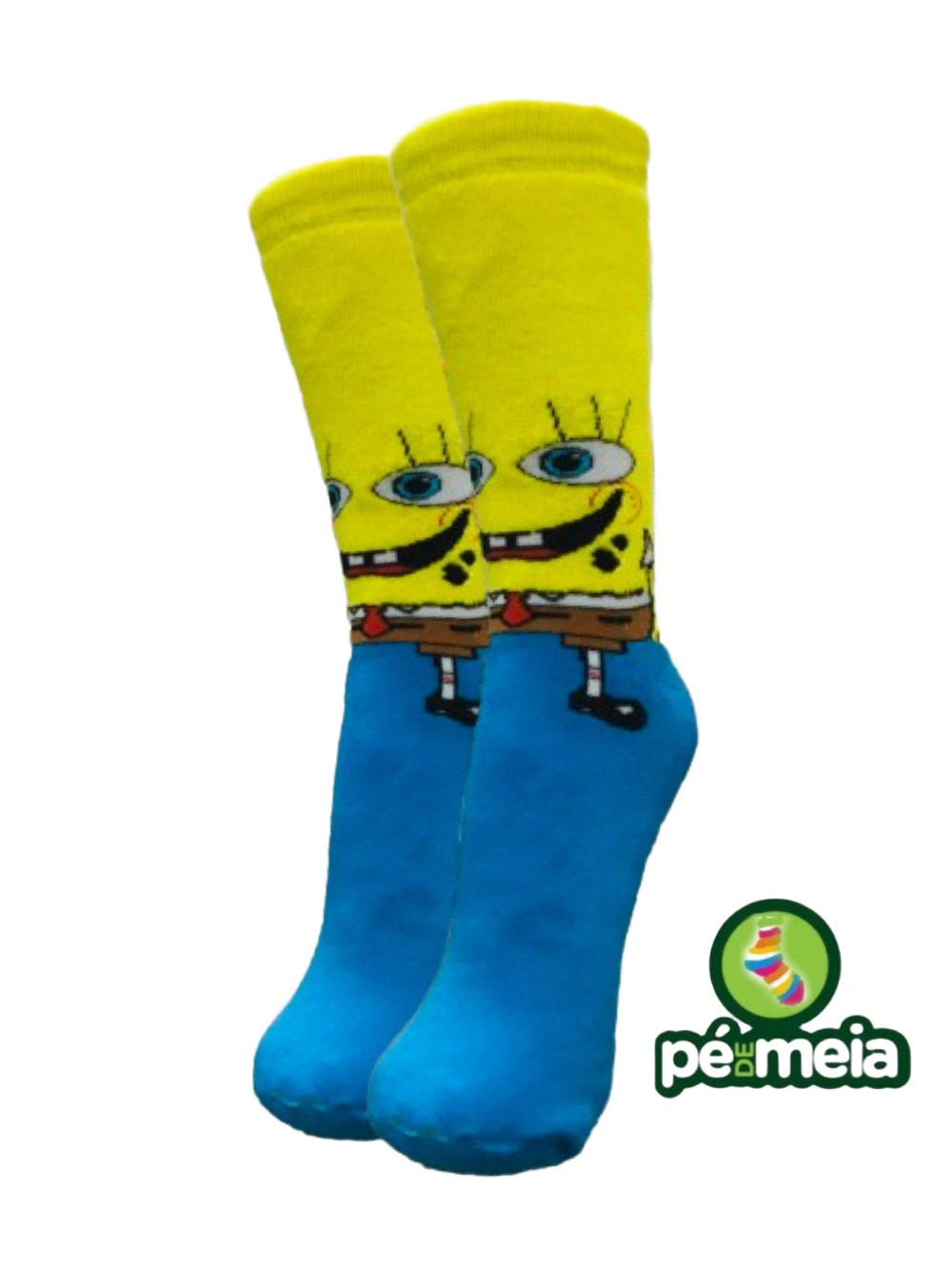 Meia Bob Esponja Corpo Inteiro