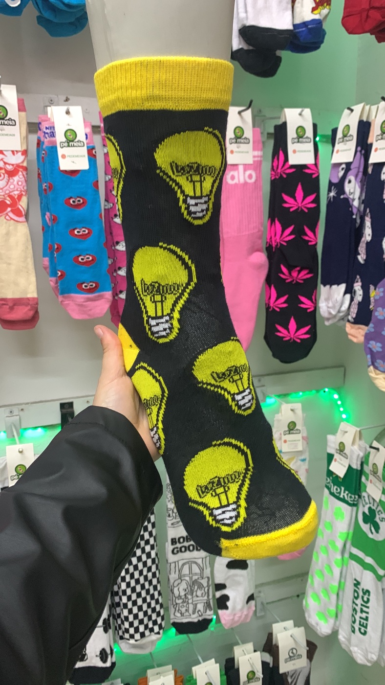 Meu Cano alto Lâmpada 
